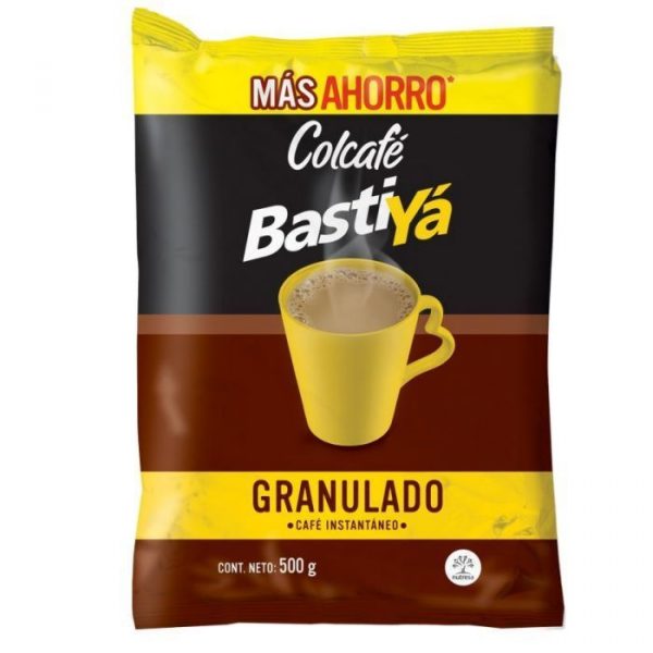 Café Instantáneo Granulado Bastiyá 500Gr