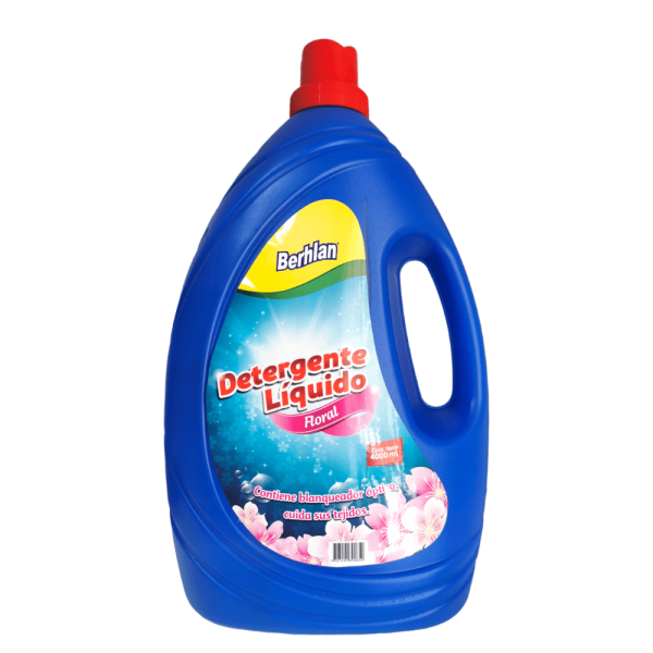 Detergente Liquido Ropa Floral x 4.000ml